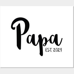 Papa Pregnancy Announcement Posters and Art